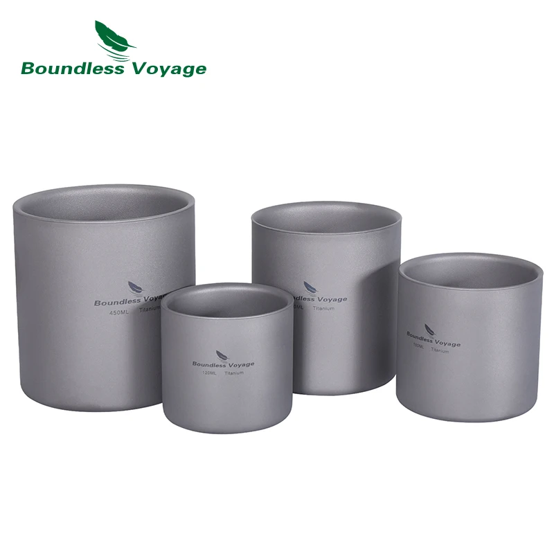 Mess Kit Titanium - Ngoài Trời Trại Đôi Titan Treo