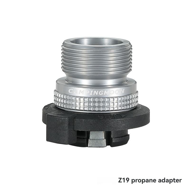 Camping Cooking Equipment Gas - CAMPINGMOON Z19 Propane to Cylindrical Camping