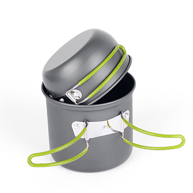 Camping Cooking Mess Kit - Camping Cookware Mess Kit Ultralight Camping
