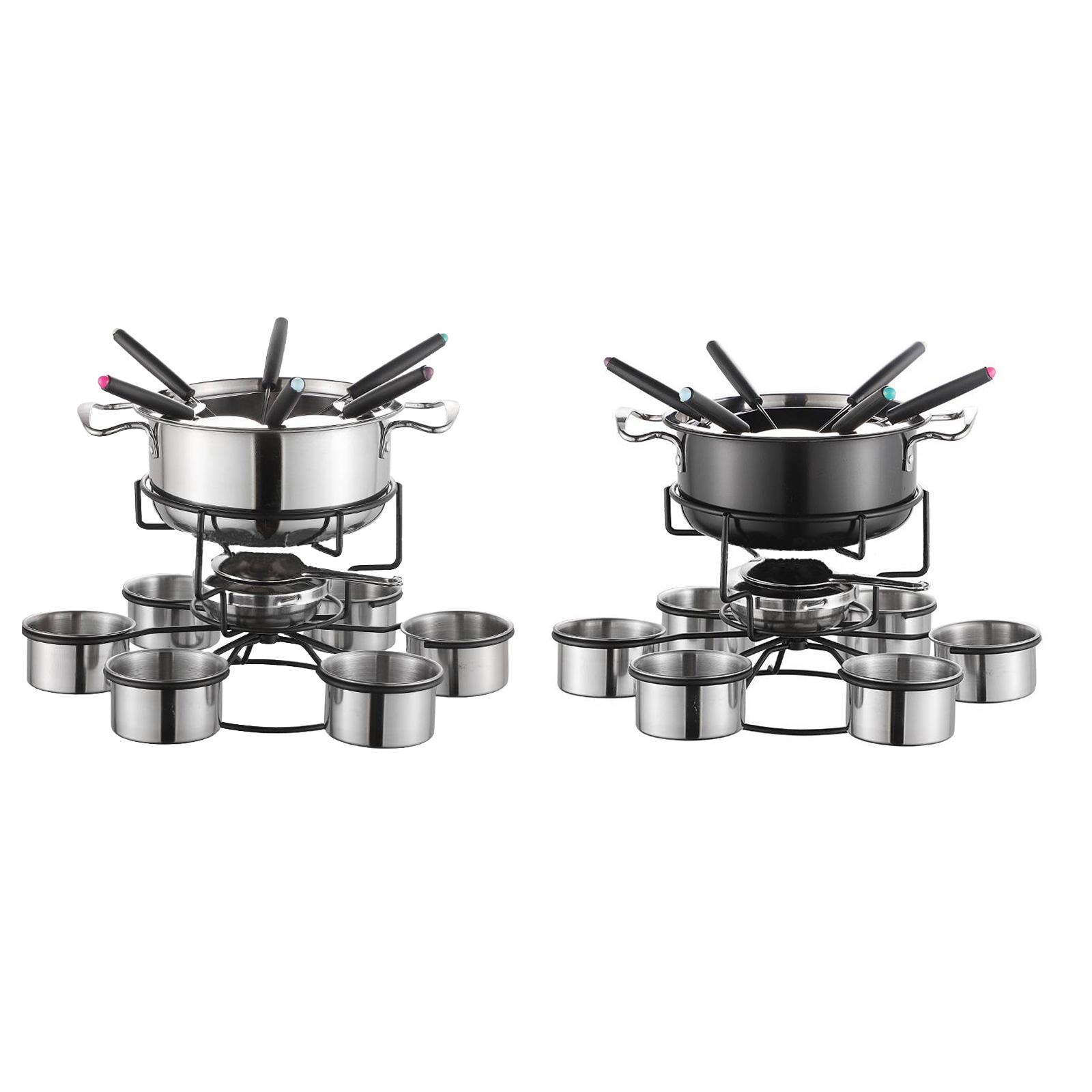 Camping Cooking Set - Fondue Pot Set Cooking Stove Thickened