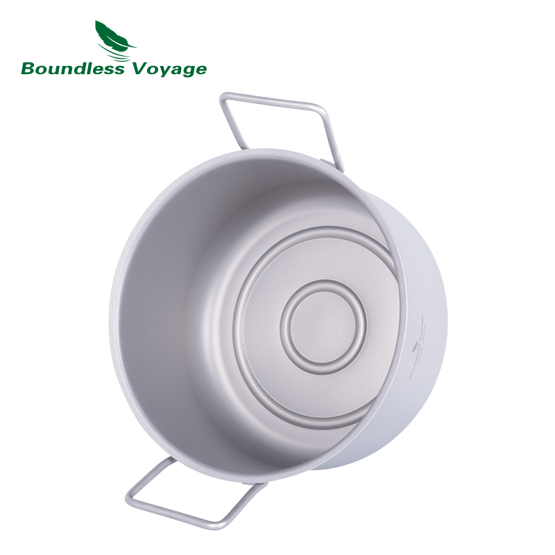 Boundless Voyage Titanium Stea - đánh giá và giá Mess Kit Titanium