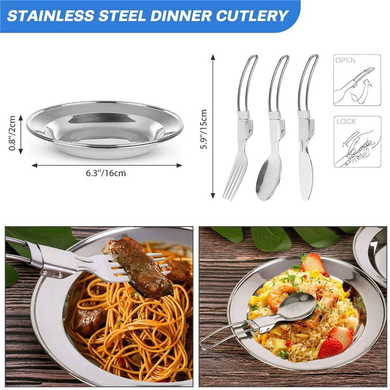 【BUYERS】Camping Cookware Porta - đánh giá và giá Camping Cooking Set