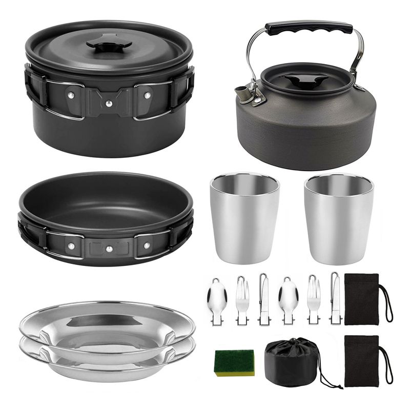 【BUYERS】Camping Cookware Porta - đánh giá và giá Camping Cooking Set
