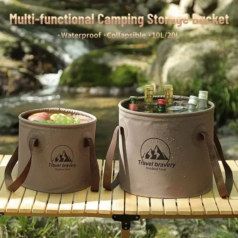 5/10/20L Folding Portable Buck - đánh giá và giá Camping Cooking Cover