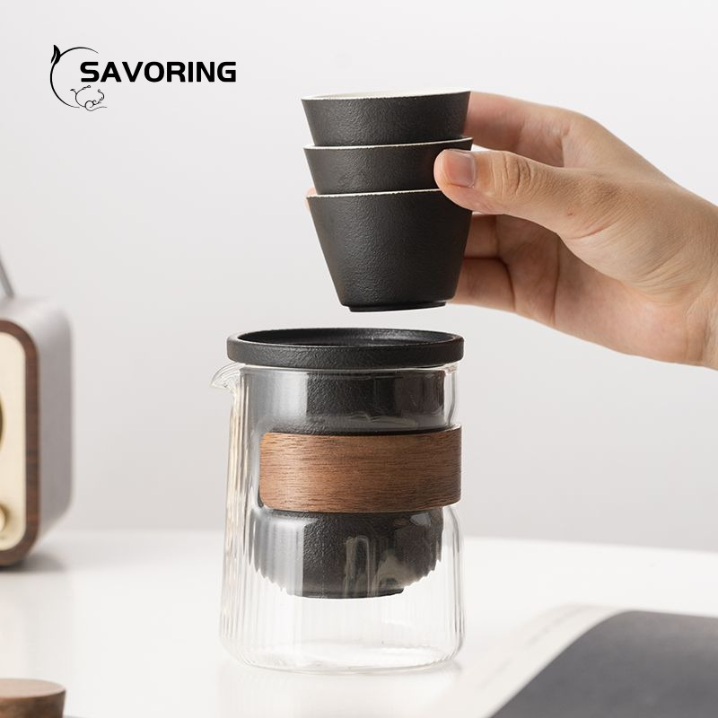 Simple Chinese Ceramic Tea Set - đánh giá và giá Camping Cooking Set