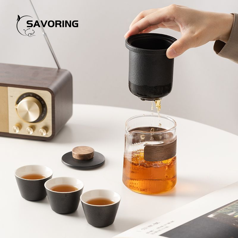 Simple Chinese Ceramic Tea Set - đánh giá và giá Camping Cooking Set