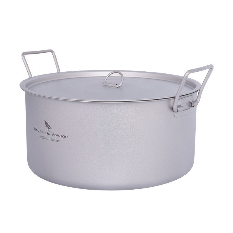 Boundless Voyage Titanium Pot  - đánh giá và giá Mess Kit Titanium