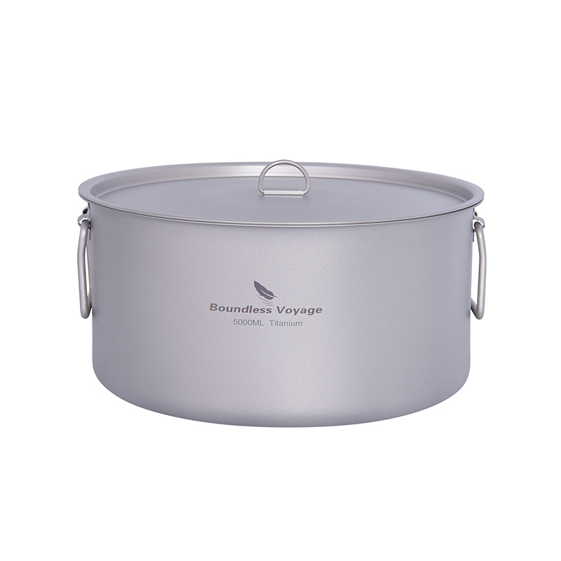 Boundless Voyage Titanium Pot  - đánh giá và giá Mess Kit Titanium