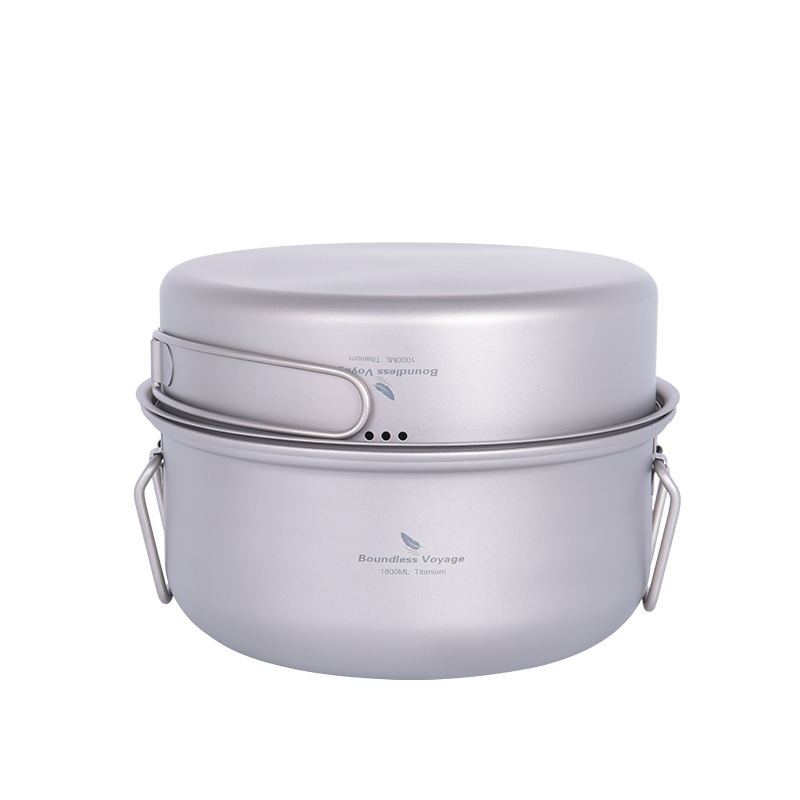 Boundless Voyage Titanium Stea - đánh giá và giá Camping Cooking Kits