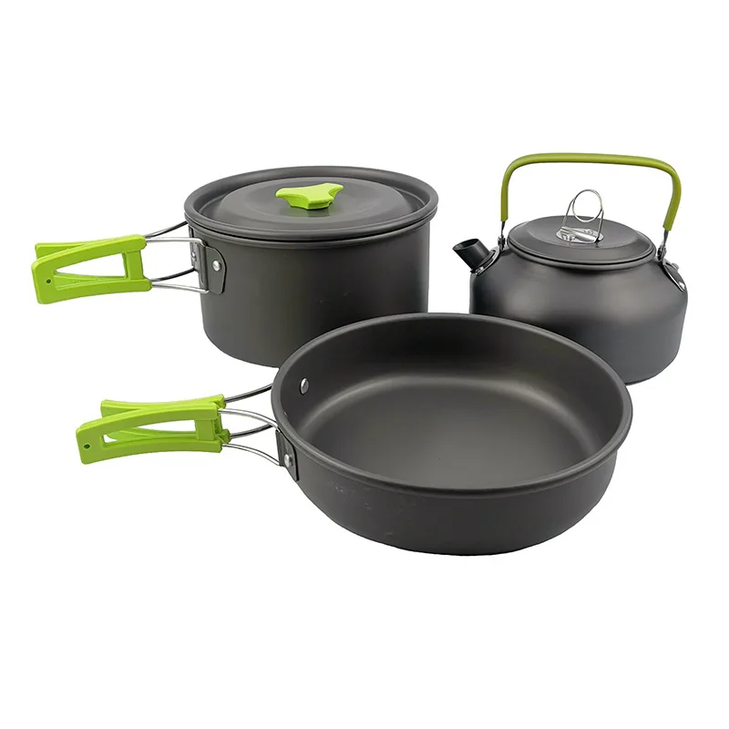 Outdoor Pot Pan Kettle Camping - đánh giá và giá Camping Cooking Kits