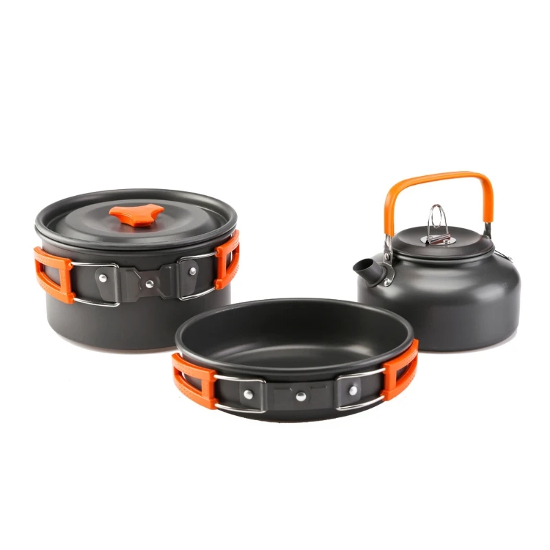 Outdoor Pot Pan Kettle Camping - đánh giá và giá Camping Cooking Kits