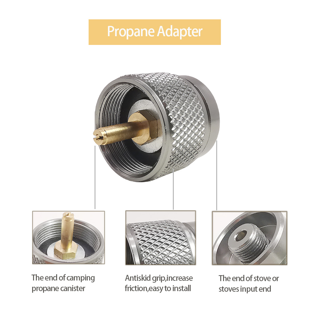 1Pc Camping Stove Adapter Conv - đánh giá và giá Camping Cooking Butane