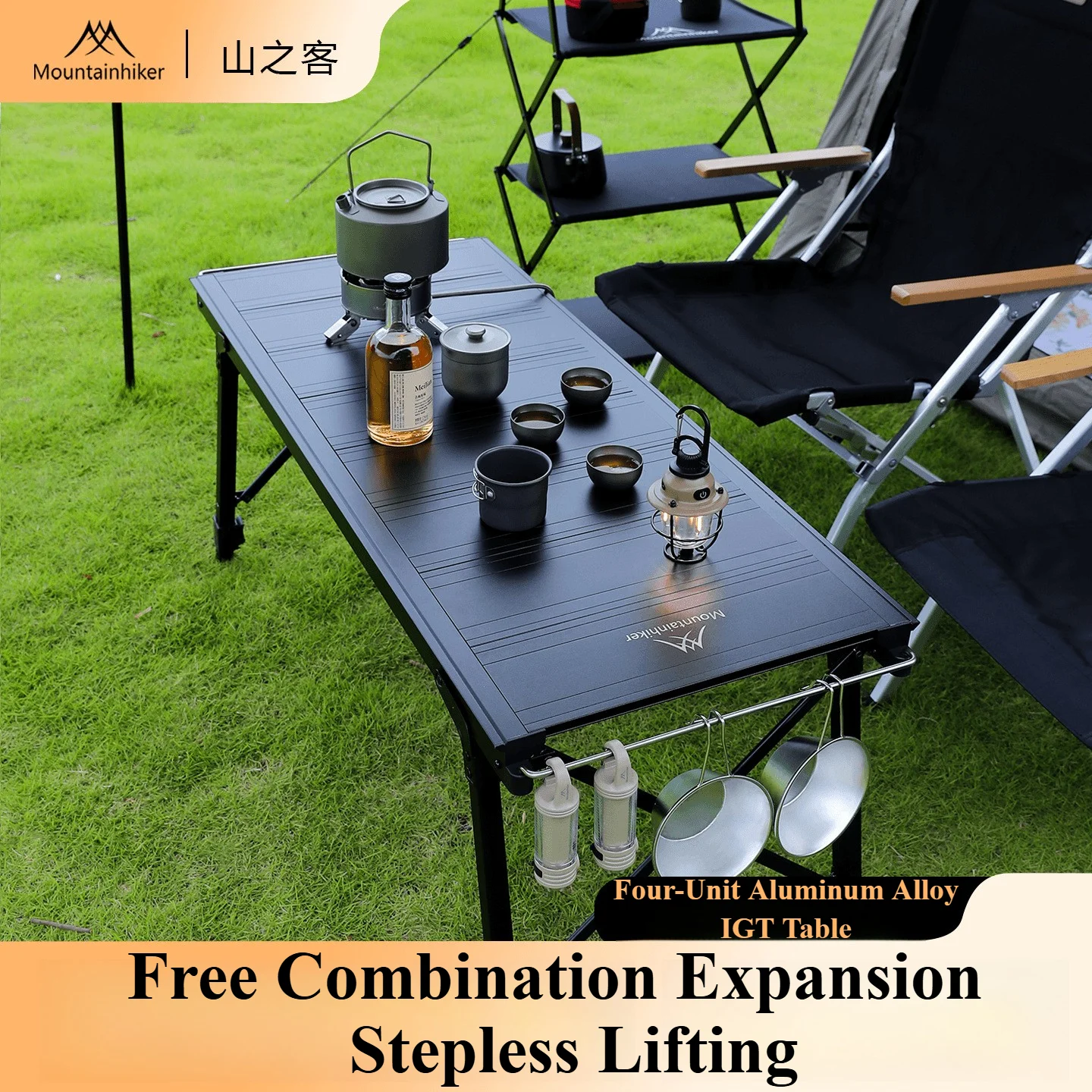 Mountainhiker Camping Folding  - đánh giá và giá Camping Cooking Table Foldable