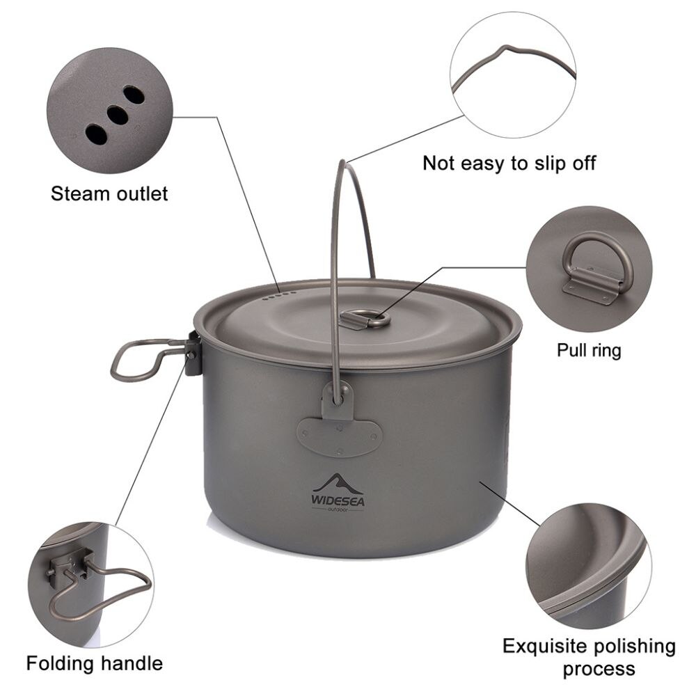 AliExpress Bộ sưu tập widesea  - đánh giá và giá Camping Cooking Kits