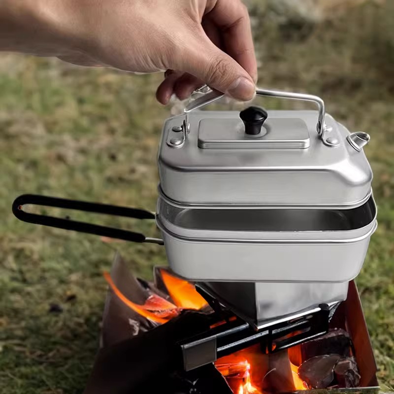Ultralight Portable Picnic Cam - đánh giá và giá Mess Kit Titanium