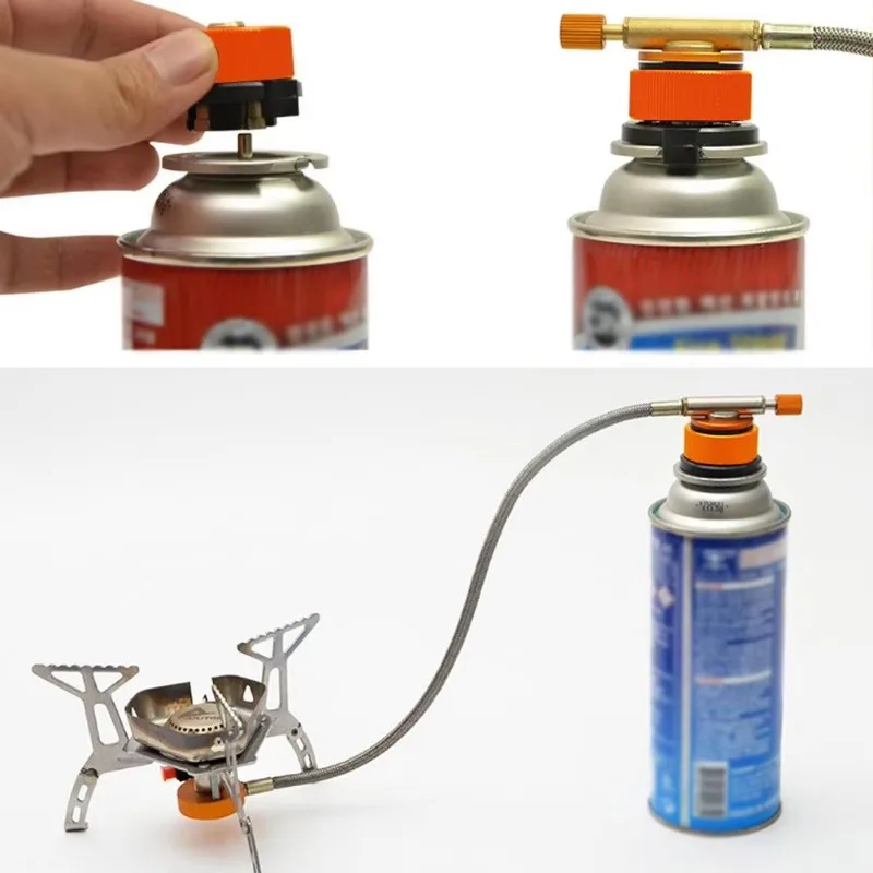 Butane Canister Adapter Outdoo - đánh giá và giá Camping Cooking Butane