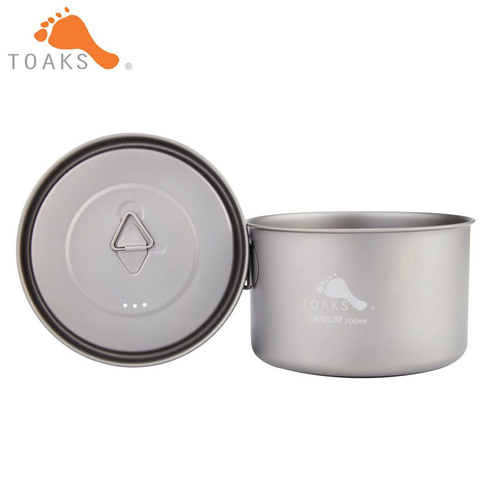 TOAKS Titan Tinh Khiết Cắm Trạ - đánh giá và giá Mess Kit Titanium