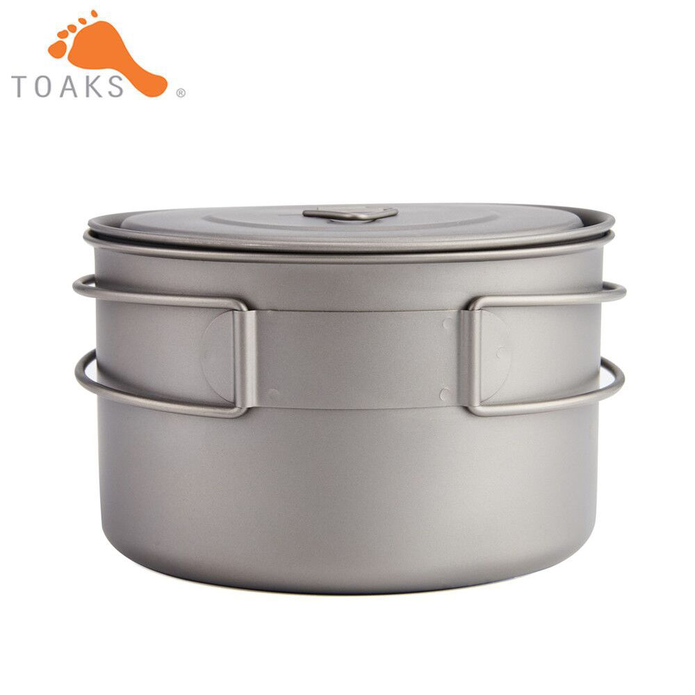 TOAKS Titan Tinh Khiết Cắm Trạ - đánh giá và giá Mess Kit Titanium