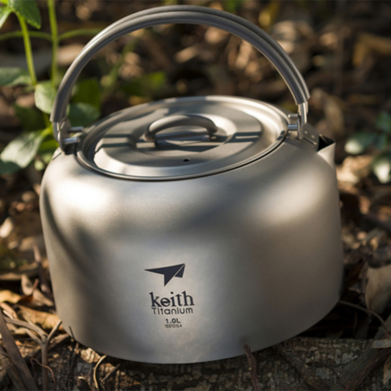 Keith Titanium Kettle 1L, Bact - đánh giá và giá Mess Kit Titanium