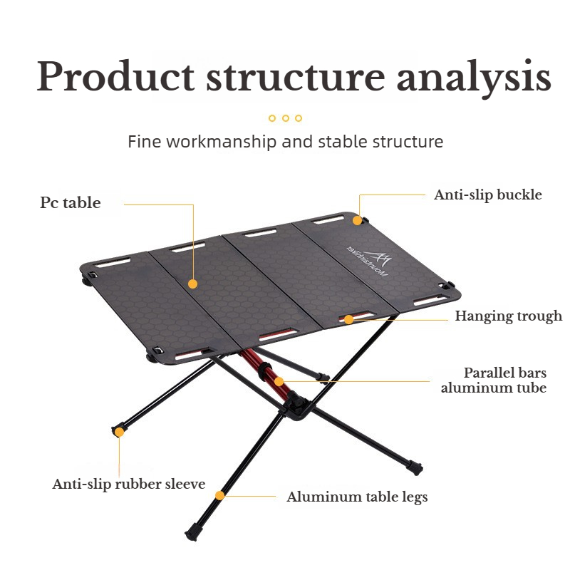 MOUNTAINHIKER Portable Picnic  - đánh giá và giá Camping Cooking Table Foldable