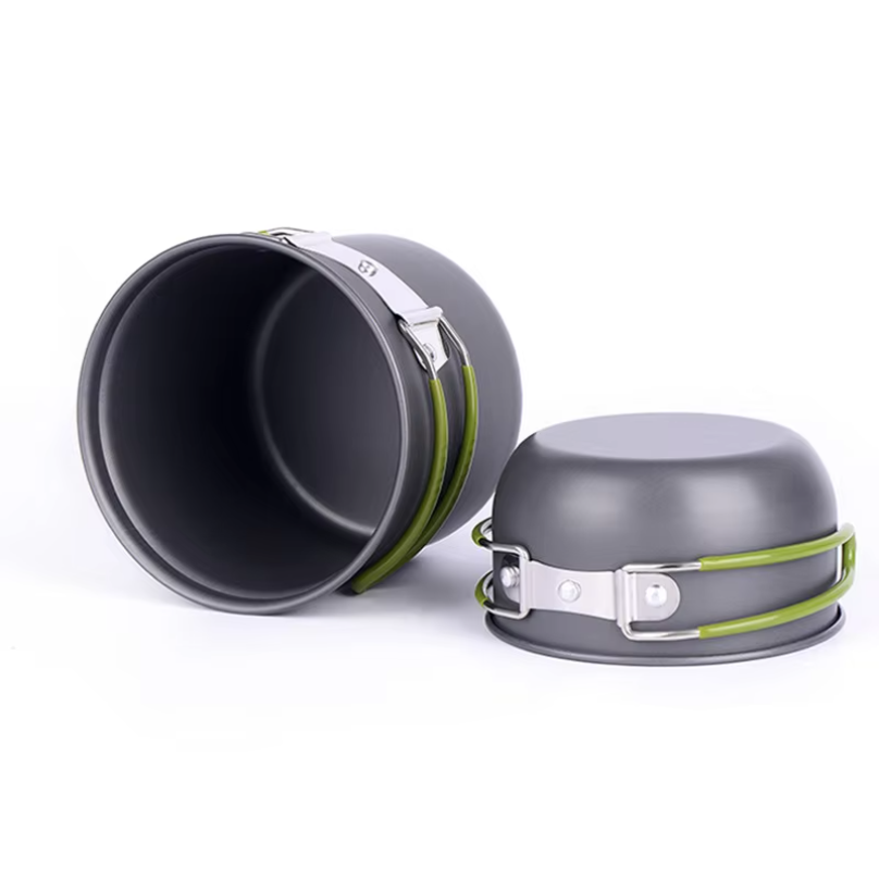 Ultralight Camping Pot Set: Ca - đánh giá và giá Camping Cooking Mess Kit