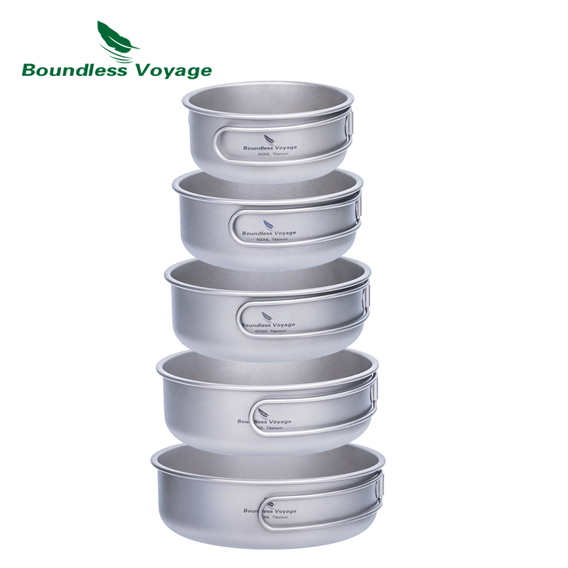 Boundless Voyage Titanium Bowl - đánh giá và giá Mess Kit Titanium