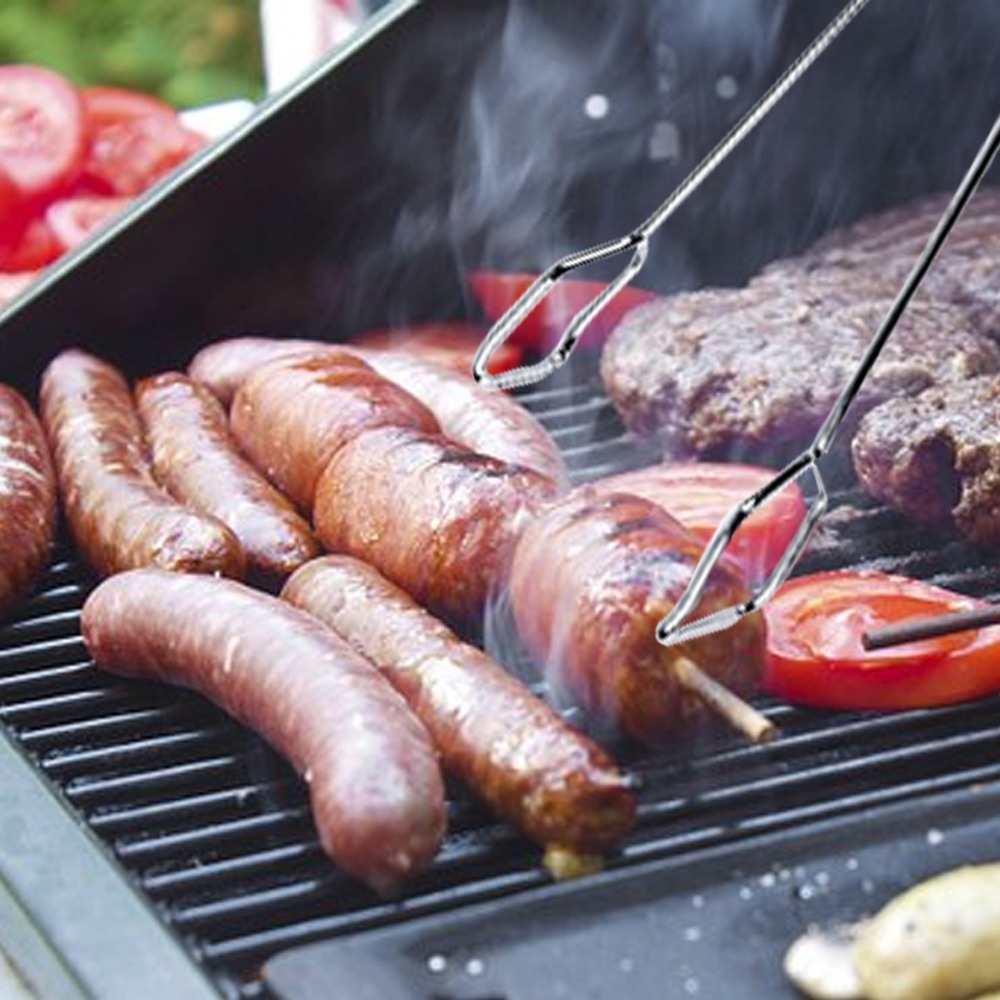 Camping Tool 16 inch BBQ Tongs - đánh giá và giá Camping Cooking Tips