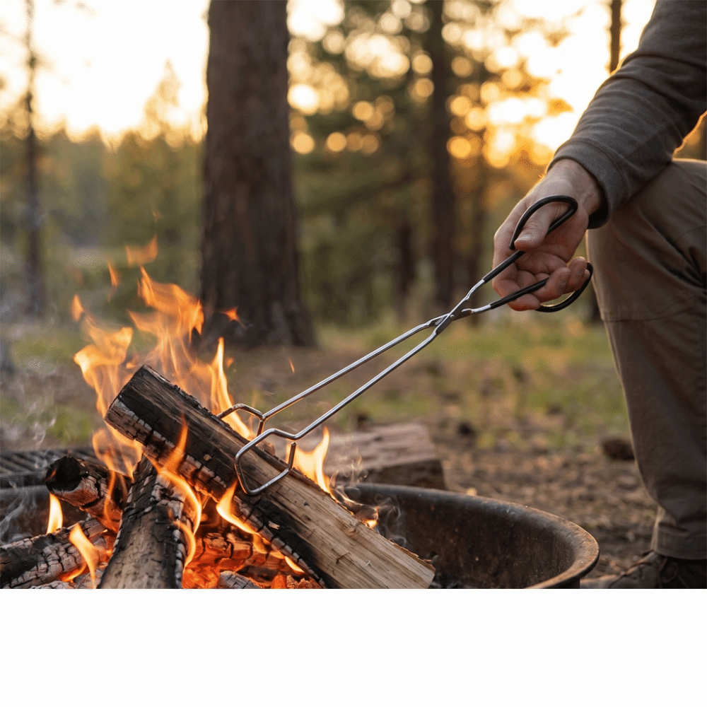 Camping Tool 16 inch BBQ Tongs - đánh giá và giá Camping Cooking Tips