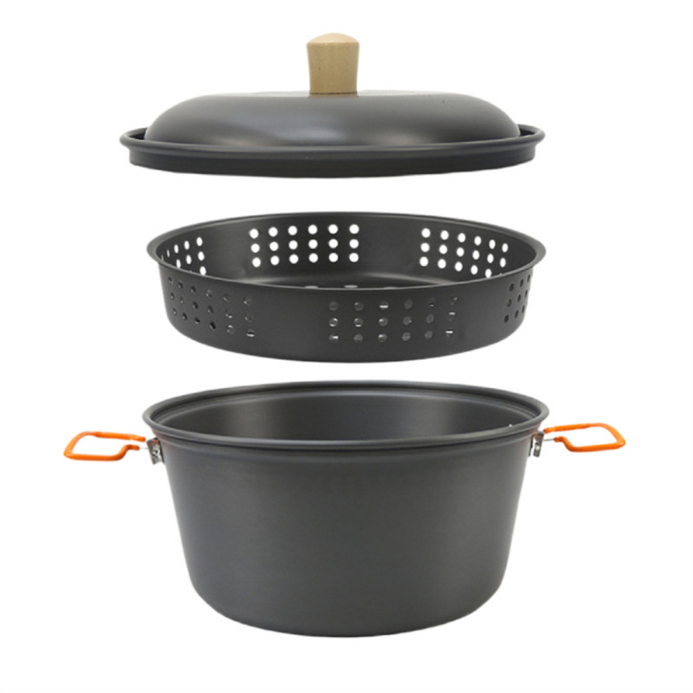 7.5L Hard Anodized Aluminum Ou - đánh giá và giá Camping Cooking Essentials