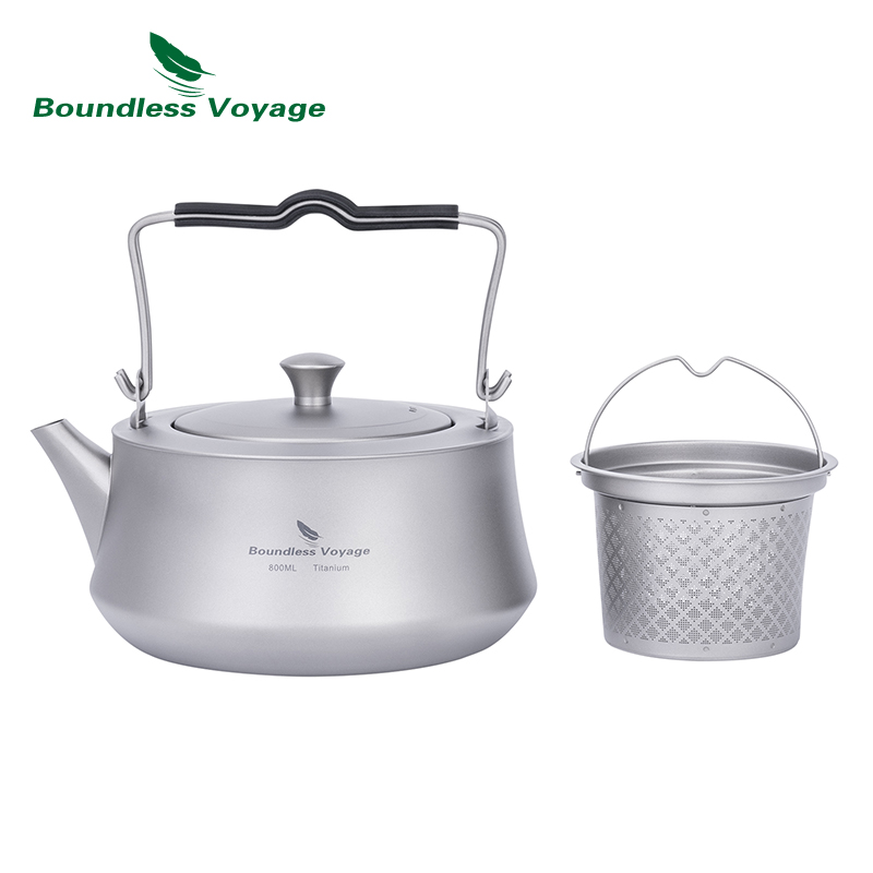 Boundless Voyage 800ml Titaniu - đánh giá và giá Mess Kit Titanium
