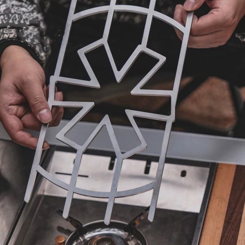 Outdoor Camping Stove Frame Wi - đánh giá và giá Camping Cooking Cover