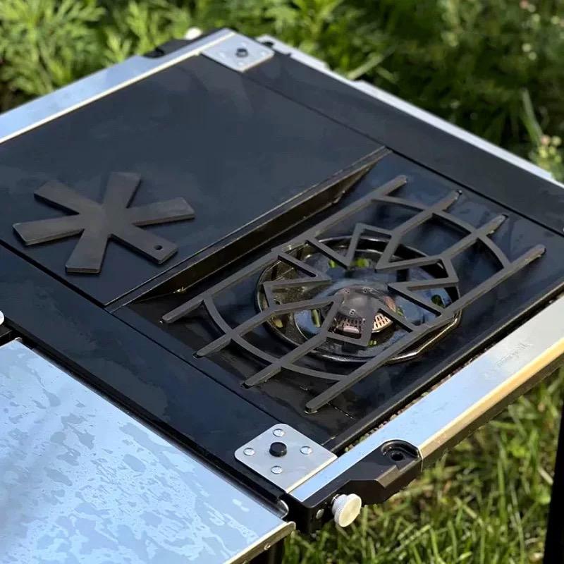 Outdoor Camping Stove Frame Wi - đánh giá và giá Camping Cooking Cover