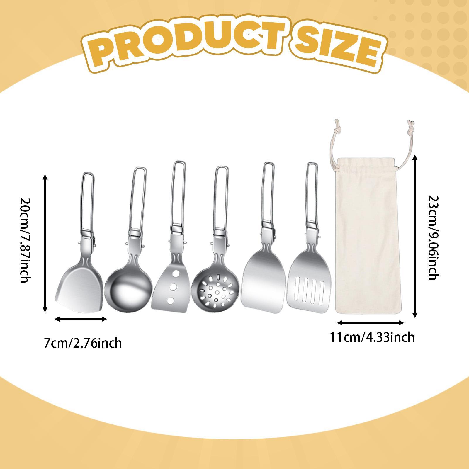 Camp Cooking Utensil Set Stain - đánh giá và giá Camping Cooking Essentials