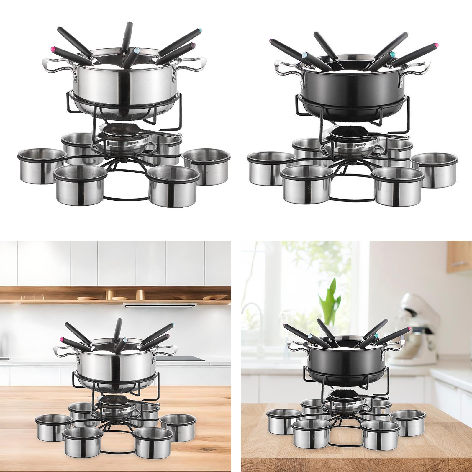 Fondue Pot Set Cooking Stove T - đánh giá và giá Camping Cooking Set