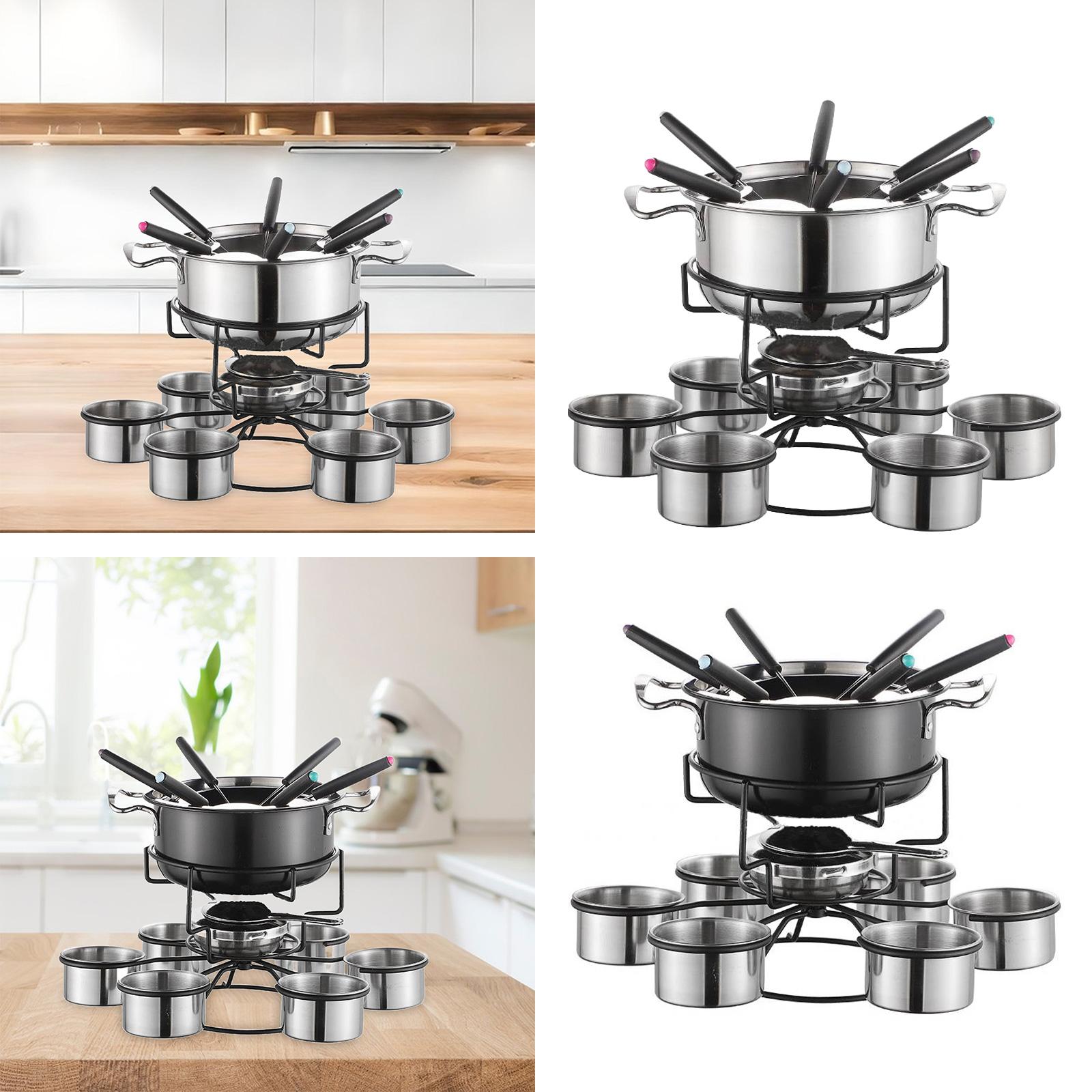Fondue Pot Set Cooking Stove T - đánh giá và giá Camping Cooking Set