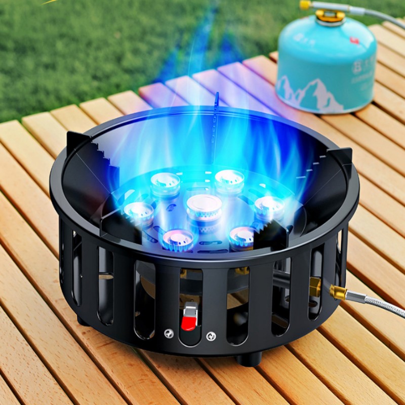 High-Power 7-Core 21000W Porta - đánh giá và giá Camping Cooking Equipment Gas