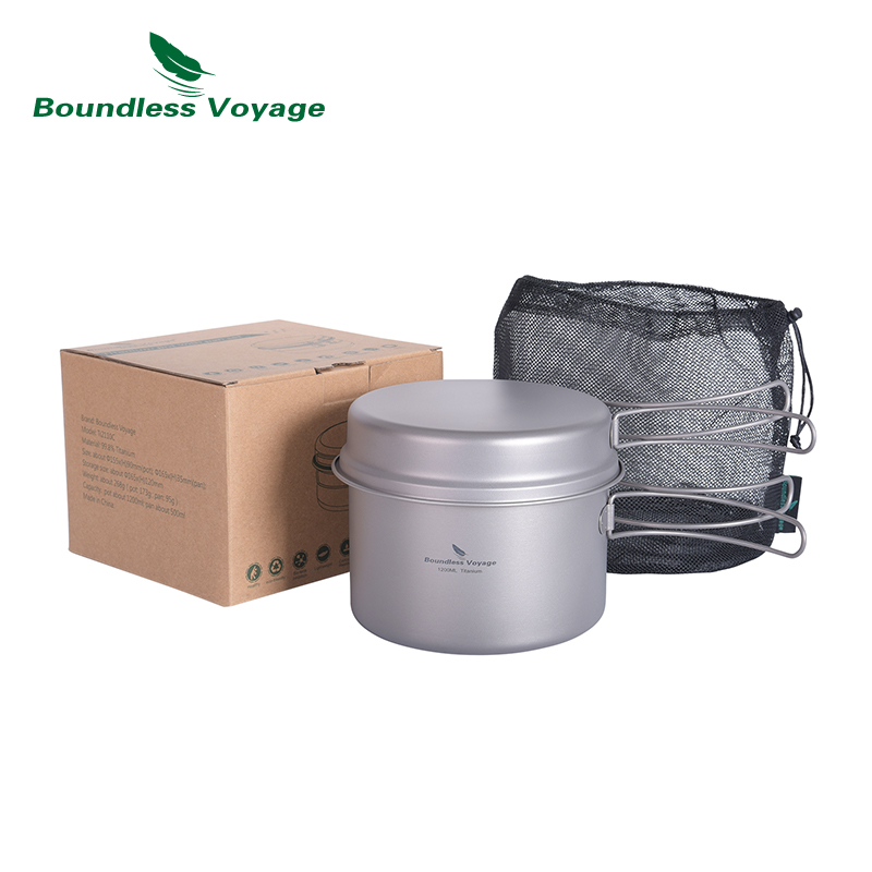VÔ BIÊN Chuyến Hải Hành Titan  - đánh giá và giá Camping Cooking Mess Kit