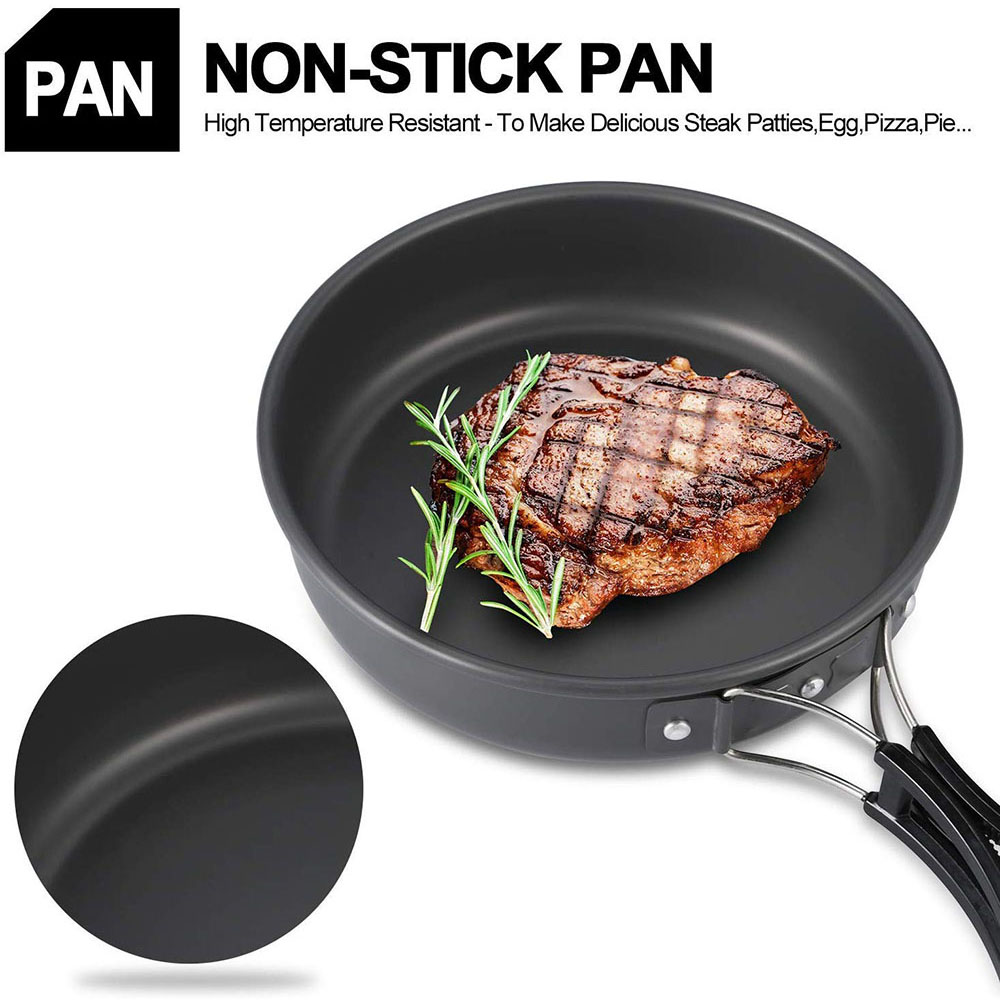 Outdoor Camping Cookware Set M - đánh giá và giá Camping Cooking Set