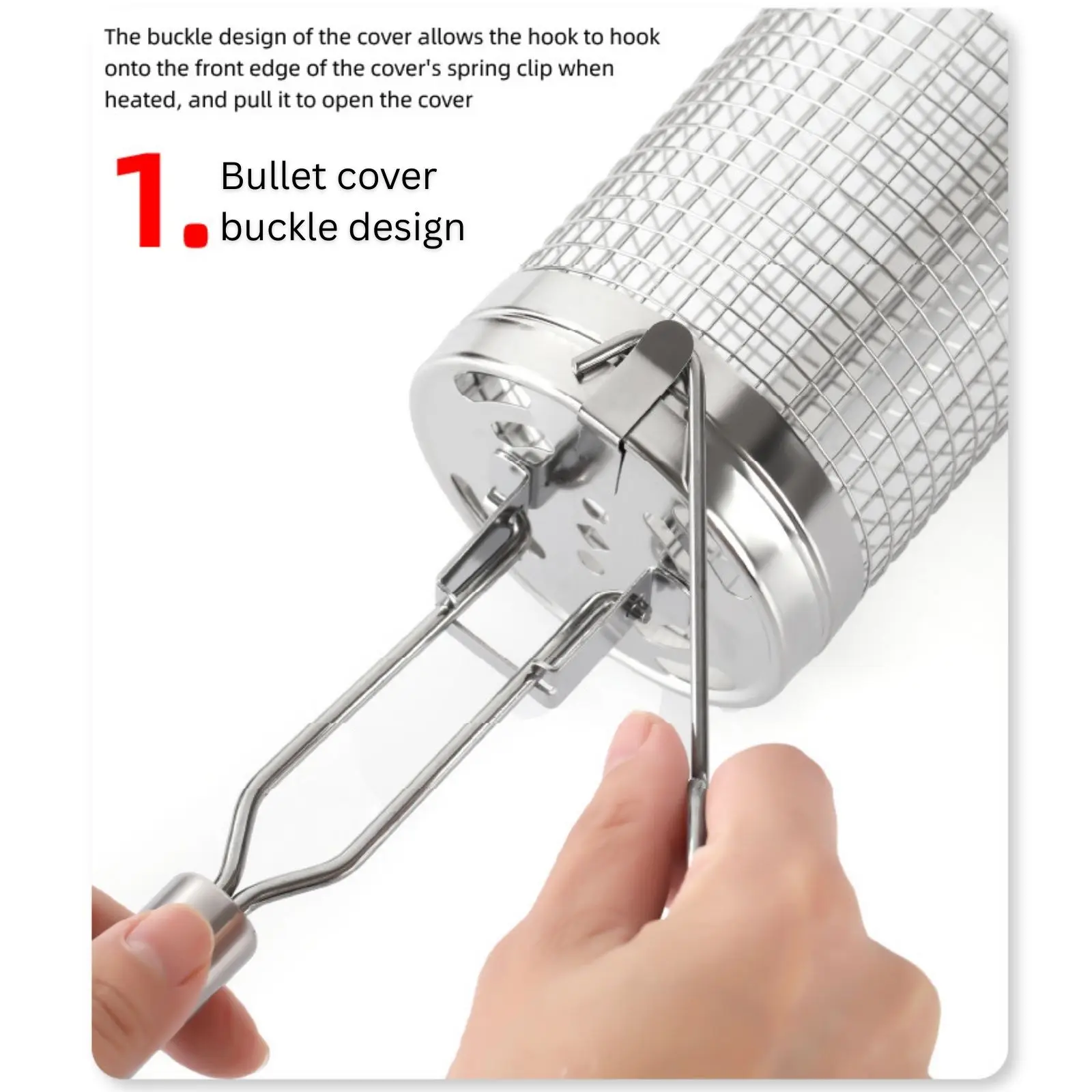 Stainless Steel Rolling Grill  - đánh giá và giá Camping Cooking Essentials