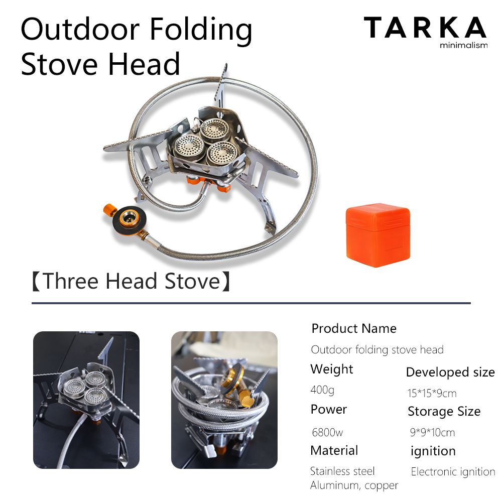 TARKA Camping Gas Stove 5800w  - đánh giá và giá Camping Cooking Equipment Gas