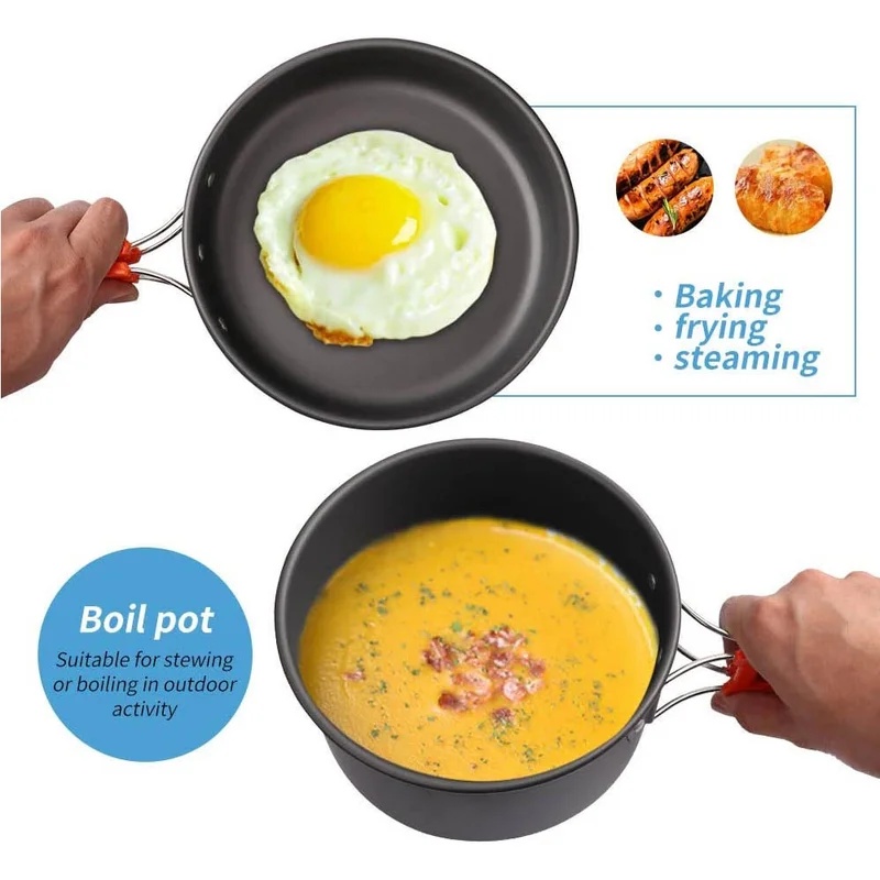 Camping Cooking set Camping Co - đánh giá và giá Camping Cooking Kits