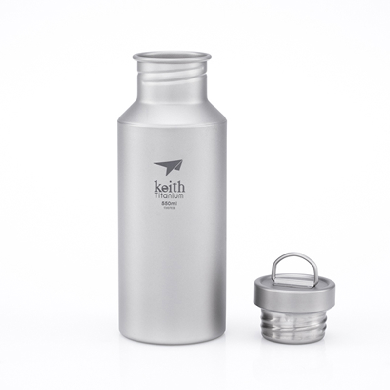 Keith Titanium Water Bottle 55 - đánh giá và giá Mess Kit Titanium