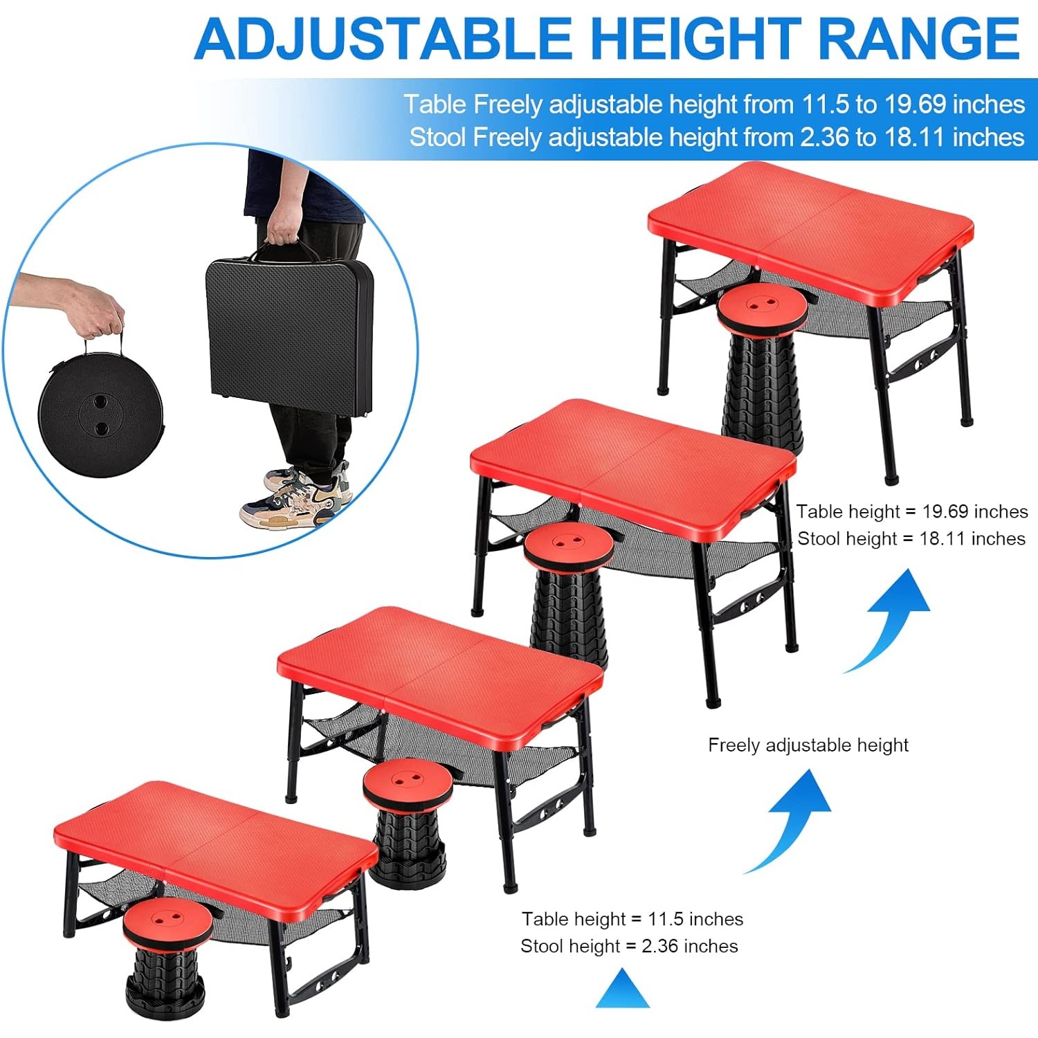 Retractable Folding Table & St - đánh giá và giá Camping Cooking Table Foldable