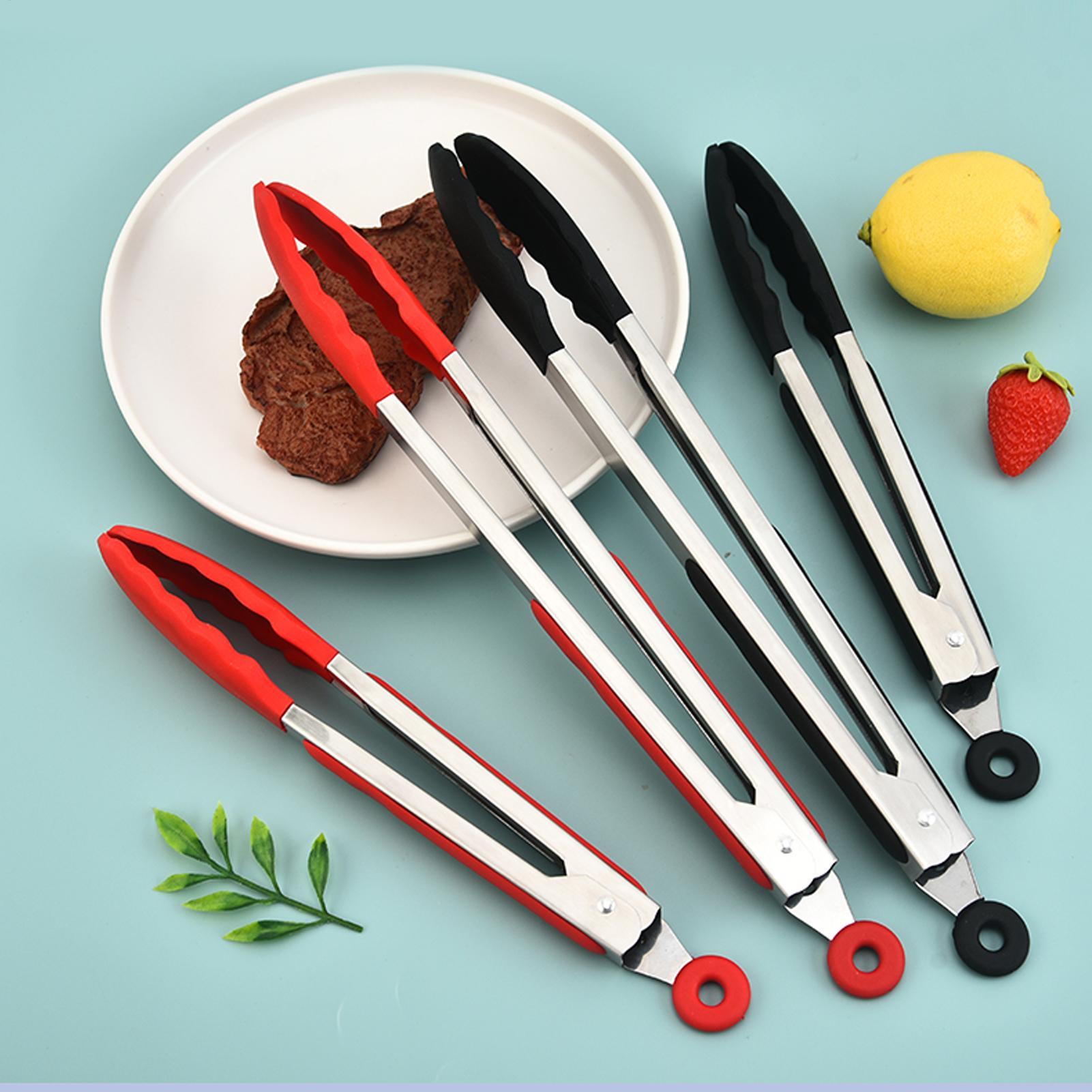 Cooking Tongs 3 Pieces Non-Sli - đánh giá và giá Camping Cooking Tips
