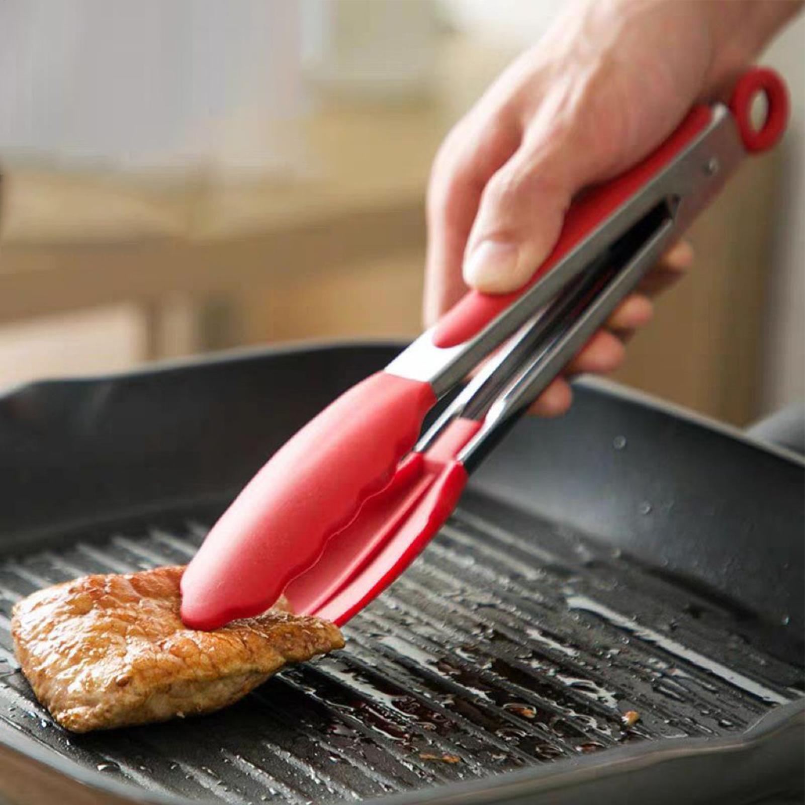 Cooking Tongs 3 Pieces Non-Sli - đánh giá và giá Camping Cooking Tips